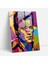 Andy Warhol Cam Baskı - Renkli Elvis Presley Portresi Cam Duvar Tablosu - Andy Warhol, Modern Sanat, Cam Sanatı, Cam Baskı, 30X45 1