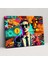 Blockchain Pop Art Kanvas Tablo - Blockchain, Kripto Para Logoları, Kanvas Tablo, Blockchain, 50X30 1