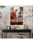 Satranç Cam Sanatı - Satranç, Canlı Renkler, Yoğunluk, Modern Sanat, 30X45 2