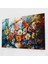 Leonid Afremov Glass Print: Colorful Flowers Glass Wall Art - Leonid Afremov, Wall Decoration, Glass Wall Art, Glass Art, 45X30 1