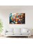 Leonid Afremov Glass Print: Colorful Flowers Glass Wall Art - Leonid Afremov, Wall Decoration, Glass Wall Art, Glass Art, 45X30 2