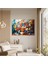 Leonid Afremov Glass Print: Colorful Flowers Glass Wall Art - Leonid Afremov, Wall Decoration, Glass Wall Art, Glass Art, 45X30 3