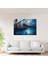 Leonid Afremov Glass Wall Art - Moonlit Lake Glass Print - Leonid Afremov, Glass Art, Glass Print, Wall Decoration, 45X30 3
