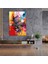 Dramatik Aksiyon Tablo Cam Duvar Sanatı - Aksiyon Resim, Aksiyon Resim, Modern Sanat, Duvar Dekorasyonu, 30X45 2
