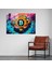 Blockchain Cam Baskı - Blockchain, Cam Duvar Sanatı, Blockchain Elemanları, Modern Sanat, 70X50 2
