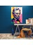 Pop Art Tarihi Figür Cam Baskı - Klasisizm+Popart, Ev Dekorasyonu, Klasisizm ile Pop Art'ı Birleştirmek, Modern Sanat, 30X45 3