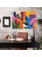Henri Matisse Cam Baskı Dinamik Renkler - Henri Matisse, Cam Sanatı, Cam Duvar Sanatı, Henri Matisse, 45X30 2