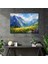 Mountain Vista Empresyonizm Duvar Tablosu - Empresyonizm, Duvar Süslemesi, Empresyonizm, Duvar Sanatı, 50X30 3