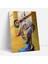 Maniyerizm Modern Sanat - Canlı Renkler ve Bükülmüş Formlar - Maniyerizm, Ev Dekorasyonu, Cam Duvar Sanatı, Modern Sanat, 50X70 1