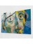 Pablo Picasso Cam Duvar Sanatı - Sürrealist Portre - Pablo Picasso, Cam Duvar Sanatı, Pablo Picasso, Cam Sanatı, 45X30 1