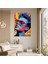 Popart Tarzı Pop Kültür Simgeleri Kanvas Tablo - Popart, Popart Tarzı, Ev Dekorasyonu, Kanvas Tablo, 60X90 2