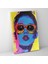 Popart Tarzı Kanvas Tablo - Popart, Warhol'dan Esinlenen, Canlı Renkler, Kanvas Tablo, 30X50 1