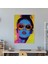 Popart Tarzı Kanvas Tablo - Popart, Warhol'dan Esinlenen, Canlı Renkler, Kanvas Tablo, 30X50 2