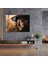 Rembrandt Cam Baskı - Otoportre - Rembrandt, Modern Sanat, Cam Sanatı, Cam Baskı, 90X60 3