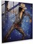 Micheal Jackson Moonwalk Cam Sanatı Mozaik - Micheal Jackson, Micheal Jackson, Cam Baskı, Ev Dekorasyonu, 30X30 1