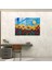 Vincent Van Gogh Cam Duvar Sanatı - Gelincik Tarlası - Vincent Van Gogh, Cam Sanatı, Modern Sanat, Ev Dekorasyonu, 45X30 2