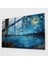 Vincent Van Gogh Cam Sanatı - Rhône Üzerinde Yıldızlı Gece - Vincent Van Gogh, Cam Sanatı, Duvar Dekorasyonu, Modern Sanat, 45X30 1