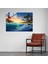 Sörf Ev Dekorasyonu - Sörf, Göz Alıcı, Çağdaş Dijital Sanat Eseri, Cam Duvar Sanatı, 45X30 3