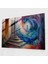 Sürrealizm Cam Sanatı Vortex - Sürrealizm Sanatı, Ev Dekorasyonu, Modern Sanat, Cam Baskı, 45X30 1