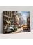 Seyahat Duvar Sanatı Dekoru - Retro Şehir Caddesi Kanvas - Seyahat, Seyahat, Retro Fotoğraf, Eski Model Arabalar, 50X30 1