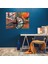 Eriyen Saat Sürrealizm Sanat Cam Baskı - Sürrealizm Sanat, Ev Dekorasyonu, Modern Sanat, Cam Sanatı, 45X30 2