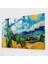 Vincent Van Gogh Cam Sanatı - Selvili Buğday Tarlası Duvar Dekorasyonu - Vincent Van Gogh, Duvar Dekorasyonu, Ev Dekorasyonu, Vincent Van Gogh, 45X30 1
