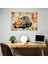 Volkswagen Beetle Duvar Tablosu - Volkswagen Beetle, Yolculuk Tutkusu, Kanvas Tablo, Duvar Sanatı, 50X30 2