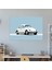 Minimalist Volkswagen Beetle Duvar Tablosu - Volkswagen Beetle, Minimalist Illüstrasyon, Ev Dekorasyonu, Duvar Dekorasyonu, 50X30 3