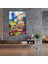 Simpsons Cam Baskı - Simpsonlar, Renkli, Springfield Park, Piknik, 30X45 3