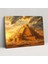 Sümer Ziggurat Gün Batımı Kanvas Tablo - Sümerler, Ev Dekorasyonu, Sümerler, Sümerler, 50X30 Kanvas Tablo 1