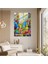 Simpsons Cam Baskı - Simpsonlar, Modern Sanat, Renkli, Ev Dekorasyonu, 60X90 3