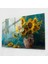 Vincent Van Gogh Cam Baskı - Canlı Ayçiçeği Buketi - Vincent Van Gogh, Vincent Van Gogh, Cam Sanatı, Ev Dekorasyonu, 45X30 1