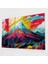 Pop Art Volkan Cam Baskı - Volkan, Cam Sanatı, Modern Sanat, Duvar Dekorasyonu, 45X30 1