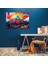 Pop Art Volkan Cam Baskı - Volkan, Cam Sanatı, Modern Sanat, Duvar Dekorasyonu, 45X30 3