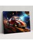 Fütüristik Volkswagen Beetle Kanvas Tablo - Volkswagen Beetle, Göksel Elementler, Fütüristik, Kanvas Tablo, 50X30 1