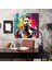 Lionel Messi Cam Duvar Sanatı - Pop Art'tan Esinlenen Cam Baskı - Lionel Messi, Cam Baskı, Pop Art'tan Esinlenen, Cam Sanatı, 30X30 3