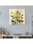 Geometrik Limon Ağacı Cam Baskı - Limon Ağacı, Limon Ağacı, Modern Sanat, Cam Sanatı, 30X30 3