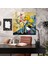Soyut Limon Ağacı Cam Baskı - Limon Ağacı, Modern Sanat, Ev Dekorasyonu, Duvar Dekorasyonu, 30X30 3