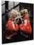 Muhammad Ali Cam Duvar Tablosu - Muhammad Ali, Cam Duvar Sanatı, Duvar Dekorasyonu, Cam Sanatı, 70X70 1