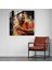 Muhammed Ali Cam Duvar Sanatı - Muhammed Ali, Muzaffer, Cam Sanatı, Dokulu Tablo, 30X30 2