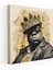 Notorious Big Duvar Dekorasyonu - Notorious Big, Notorious Big, Kanvas Tablo Duvar Sanatı, Şarkı Sözleri Çalışması, 30X30 1