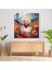 Marilyn Monroe Çiçek Tarlası Cam Baskı - Marilyn Monroe, Modern Sanat, Canlı Çiçekler, Çiçek Tarlası, 30X30 2