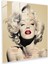 Marilyn Monroe Cam Baskı - Marilyn Monroe, Tipografi, Cam Baskı, Cam Duvar Sanatı, 30X30 1