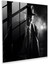 Gece Yarısı Noir Cam Baskı - Gece Yarısı, Cam Sanatı, Siyah Beyaz Film Noir, Gece Yarısı Noir, 30X30 1