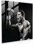Muhammed Ali Cam Baskı - Muhammed Ali, Kararlılık, Zafer, Cam Baskı, 30X30 1