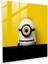 Minions Cam Baskı - Minimalist Monokrom - Minyonlar, Cesur Ifade, Ev Dekorasyonu, Zarafet, 30X30 1