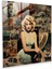Marilyn Monroe Film Sahneleri Cam Baskı - Marilyn Monroe, Modern Sanat, Duvar Dekorasyonu, Kolaj, 30X30 1