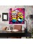 Pop Art Minions Cam Duvar Sanatı - Minyonlar, Illüstrasyon, Minyonlar, Modern Sanat, 30X30 2