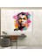 Muhammed Ali Soyut Illüstrasyon Cam Baskı - Muhammed Ali, Muhammed Ali, Ev Dekorasyonu, Cam Sanatı, 30X30 3