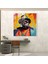 Ünlü Büyük Cam Baskı - Ünlü Büyük, Modern Sanat, Cam Duvar Sanatı, Cam Baskı, 30X30 3